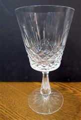 VINTAGE WATERFORD CRYSTAL LISMORE WATER GOBLET - IRELAND 6.75